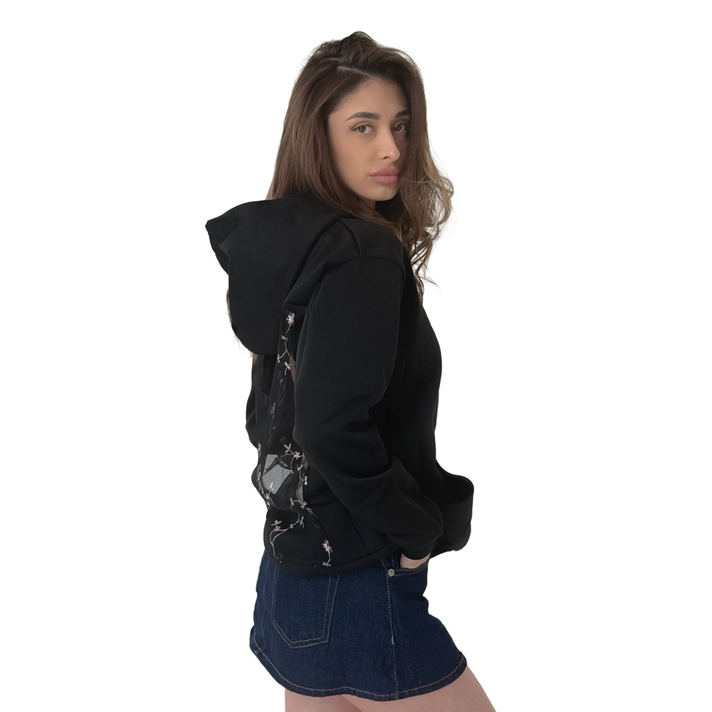 Monvaro Drape Hoodie